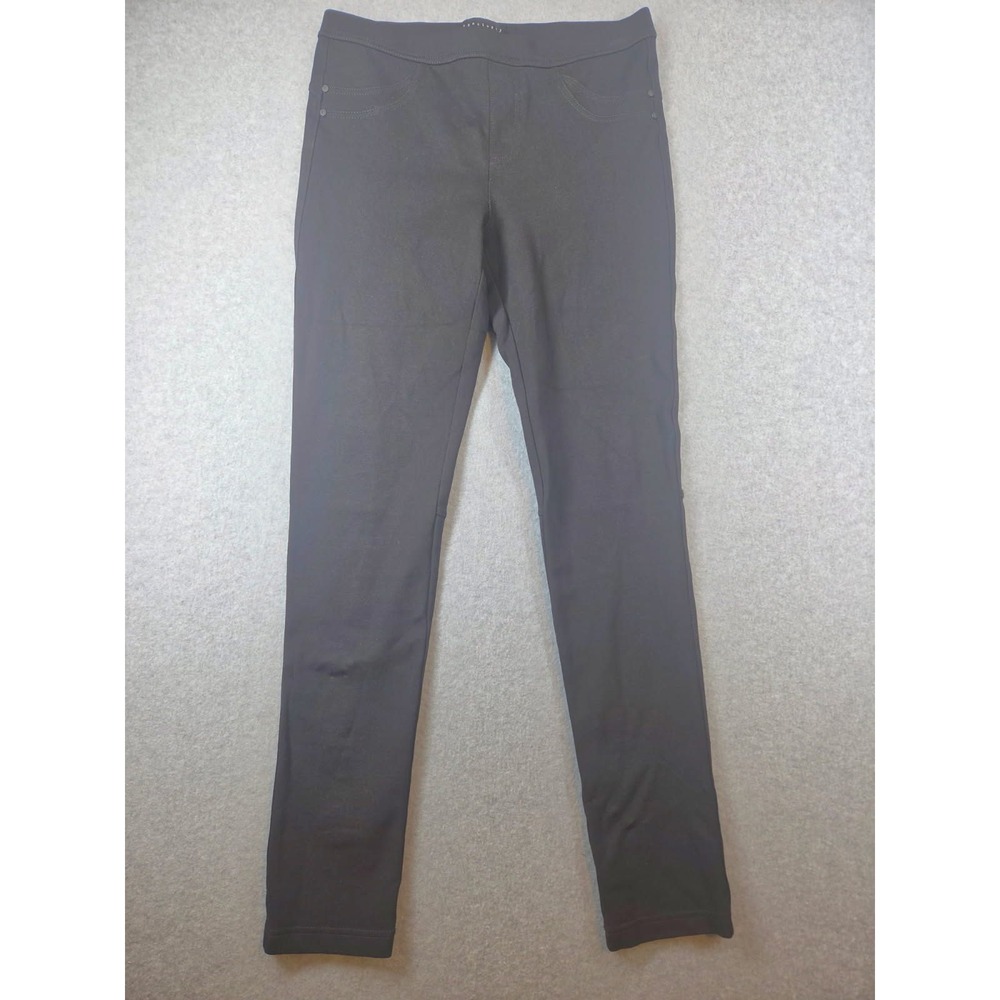 Sanctuary Grease Legging Black Ponte Knit Pull On Pants P108K70A Womens Size M